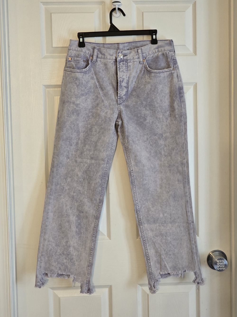 NWOT Free People Purple Distressed Jeans - 30" Waist